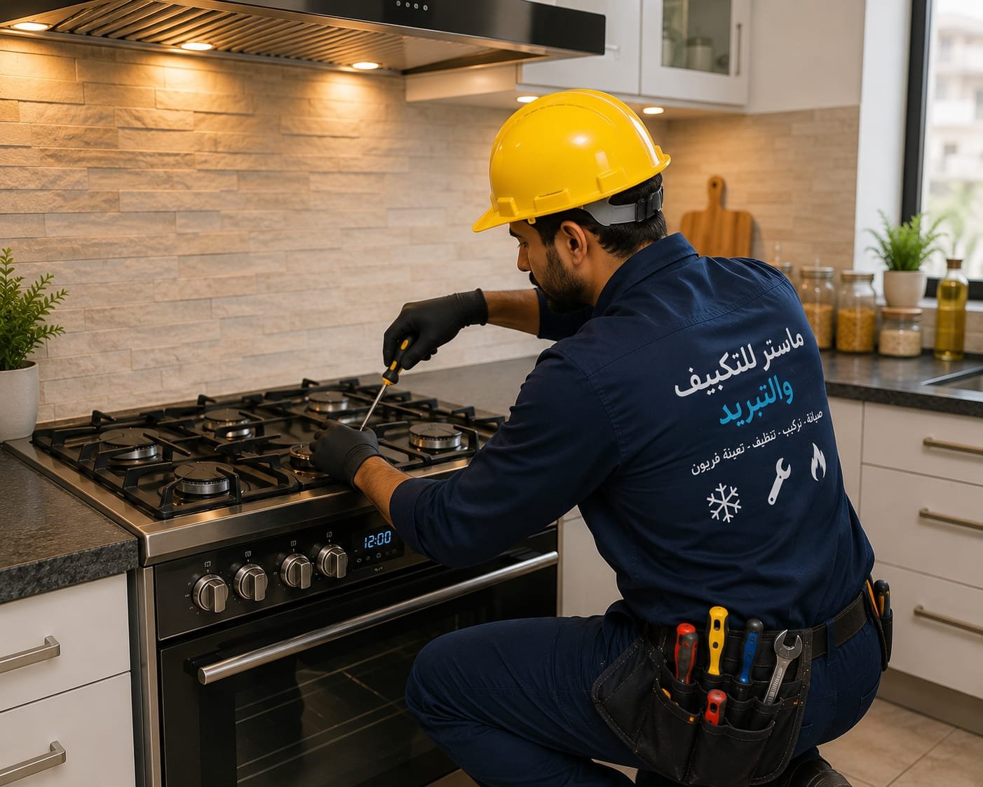 صيانة أفران غاز